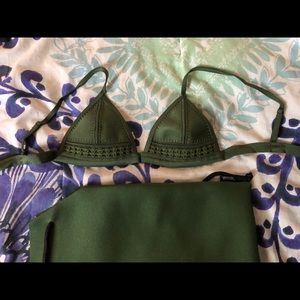 Triangl bikini top